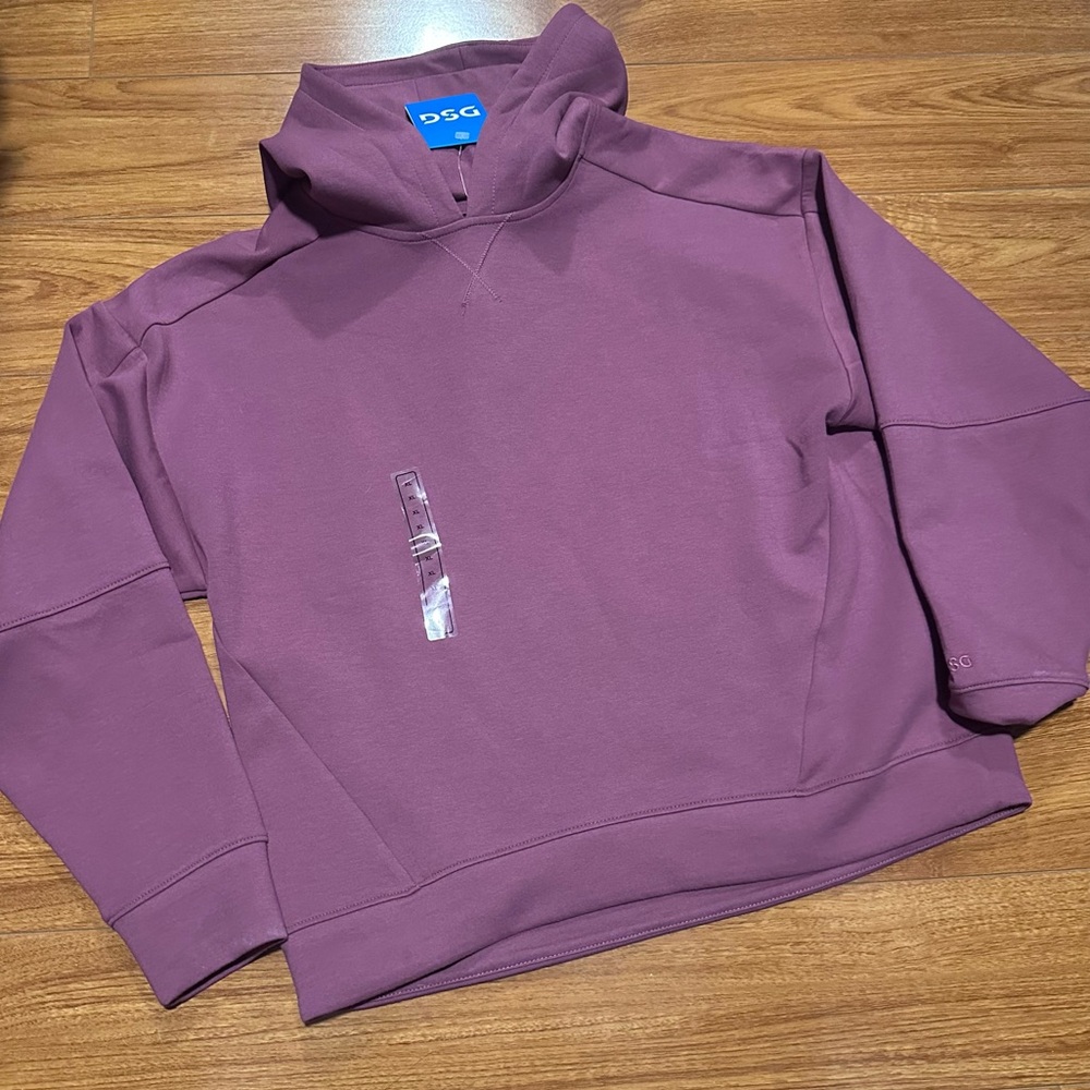 Dick’s Sporting Goods DSG Girls Rose Hooded Sweatshirt - New with tags